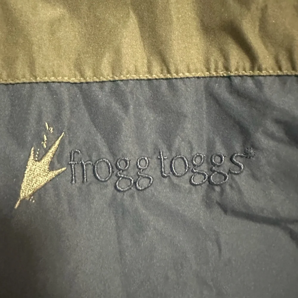 Frogg Toggs M/L Blue Gray Lightweight Hooded Rain Jacket Packable Outdoor Unisex - Picture 4 of 4